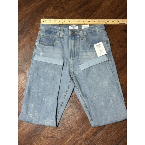 Levi's Tapered Distressed Ripped/Patched Super Flex Adjust Waist Girls 14 Jeans - Picture 6 of 16